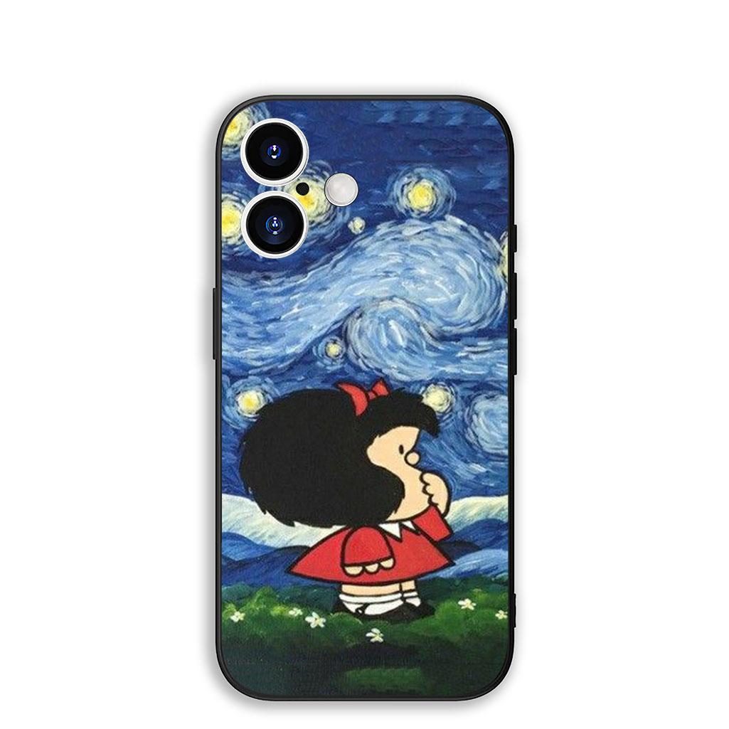 

Cover for Samsung Galaxy A56 A26 A36 A10 A20 A30 A31 A32 A50 A55 A52 A53 A33 A12 A14 Phone Case Poster M-Mafaldas Cartoon Galaxy A32 5G
