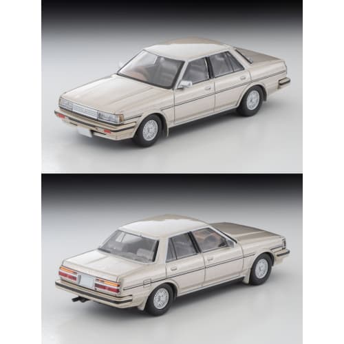 TOMYTEC Tomica Limited Vintage Neo 1/64 Scale LV-N137c Toyota Cresta Super Lucent Twin Cam 24 Beige 1986 Model (Finished Model)