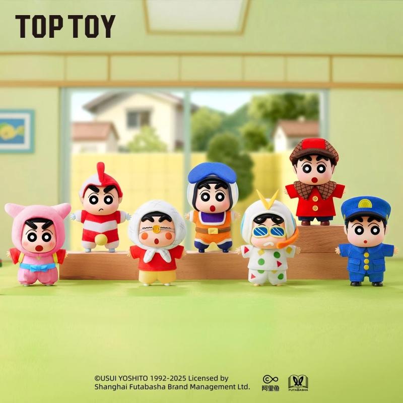 TOP TOY Crayon Shinchan Classic Memory Series Vinyl Cute Decorative Pendant Anime Figure Children's Toy Birthday Gift