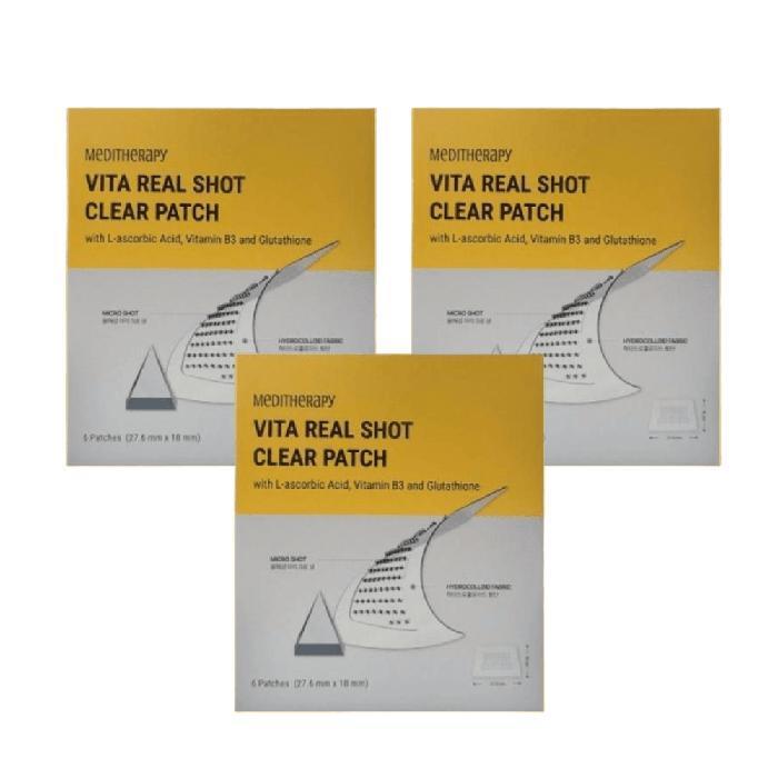 Vita Real Shot Clear Patch Meditherapy 3 Boxes (18 Patches) Dark Spot Intensive Care (30467632) 3 boxes