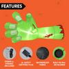 Joyfy 9ft Broken Hand Giant Zombie Arm Halloween Inflatables Outdoor Decoration with Built-in LEDs Scary Green Giant Hand