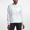 Nike Flex Bliss Mesh Respirant Léger Entraînement Sports Décontracté Col Montant Veste Baseball Femme Veste Blanc 889292-100