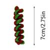 10Pcs Christmas Cat Toys For Pets Fluffy Spring Teaser Wand Interactive Boredom Relief Gift Cats Play Holiday Gift For Pets