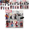 Xinhong G0124 Superhero Series Space Spider Small Particle Children's Building Blocks Toy Bag
