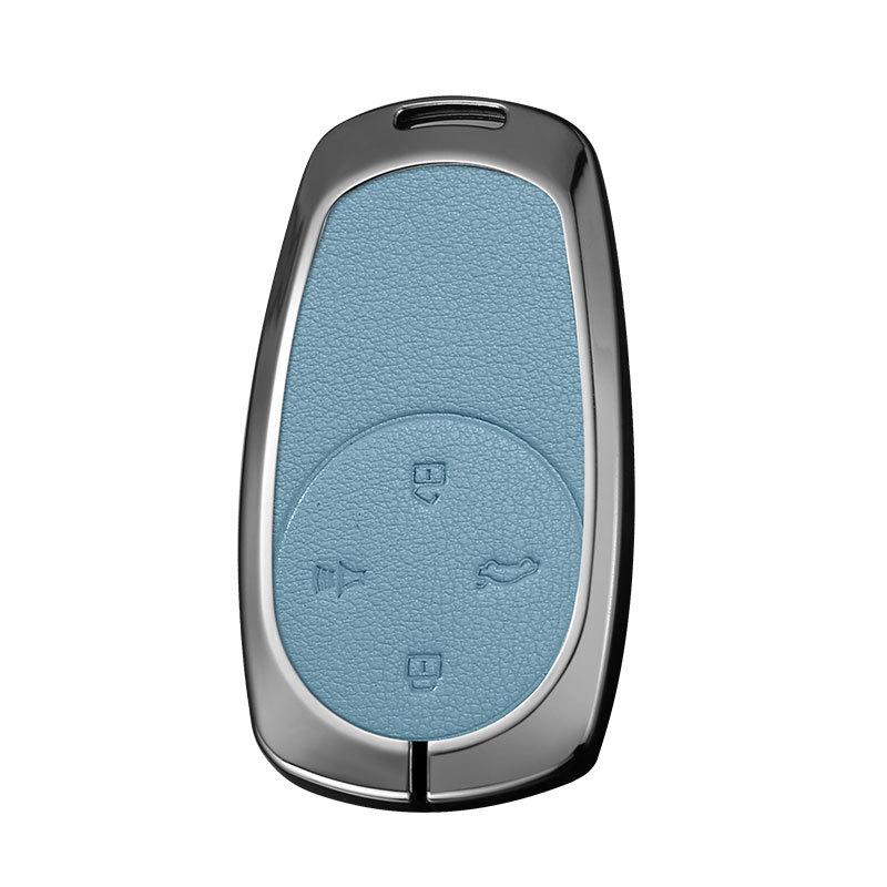 Nezha's GT Key Case for Men & Women - V22 Model Luxury Car Protective Shell with Strap and Buckle.