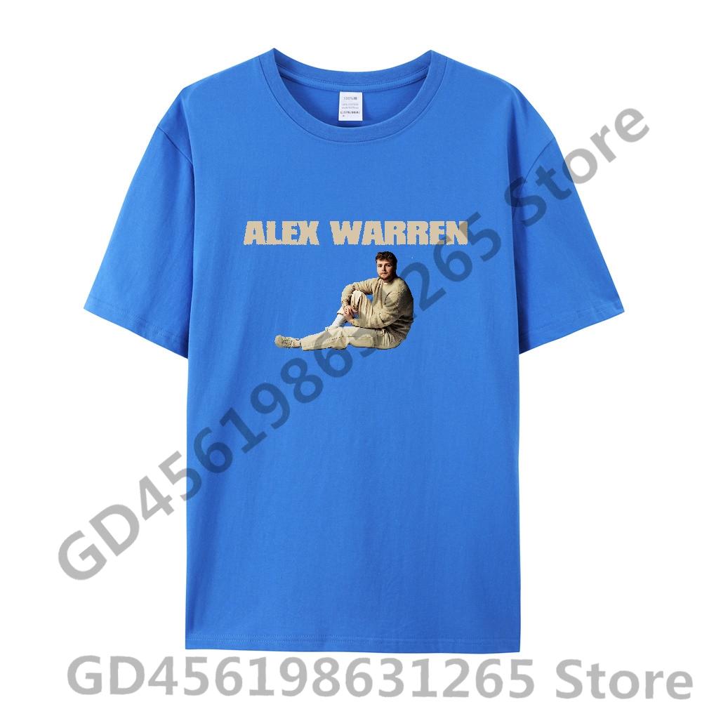 New Alex Warren T Shirt UnisexWomen Harajuku Kawaii Tops Y2k Unisex Hip Hop Tees Fashion Tops Casual Boysgirls Clothing