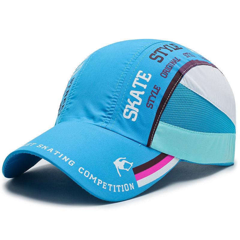 

Summer Skate Letters Women Outdoor Motion Shade Breathable Mountaineer Travel Light Blue