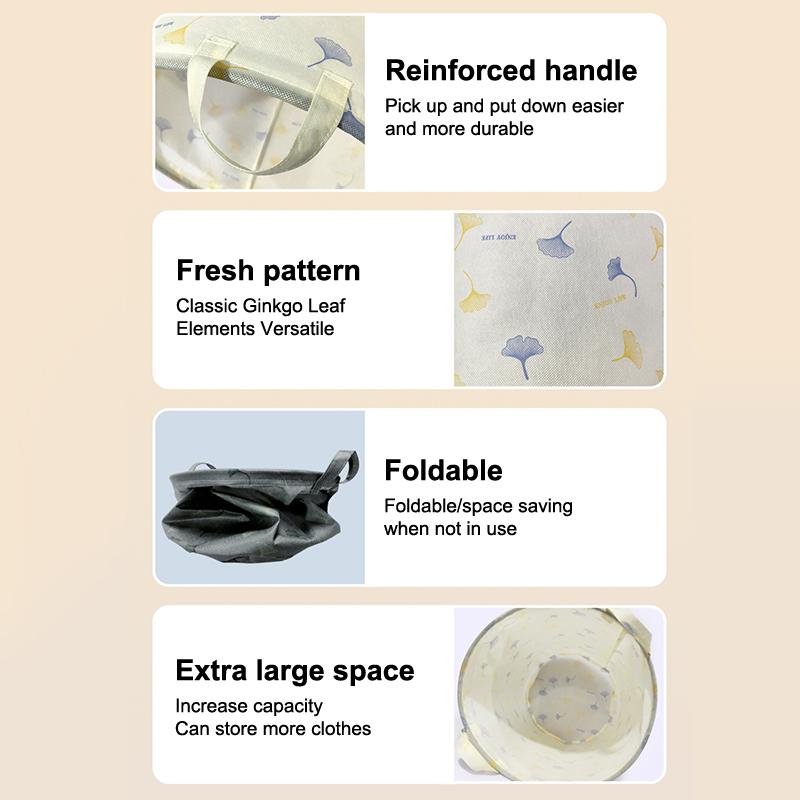 1 Stk. Schmutzwäschekorb Wäschekorb Tragbar Für Spielzeug Kleider Aufbewahrungseimer Wasserdicht Wäscheorganisator