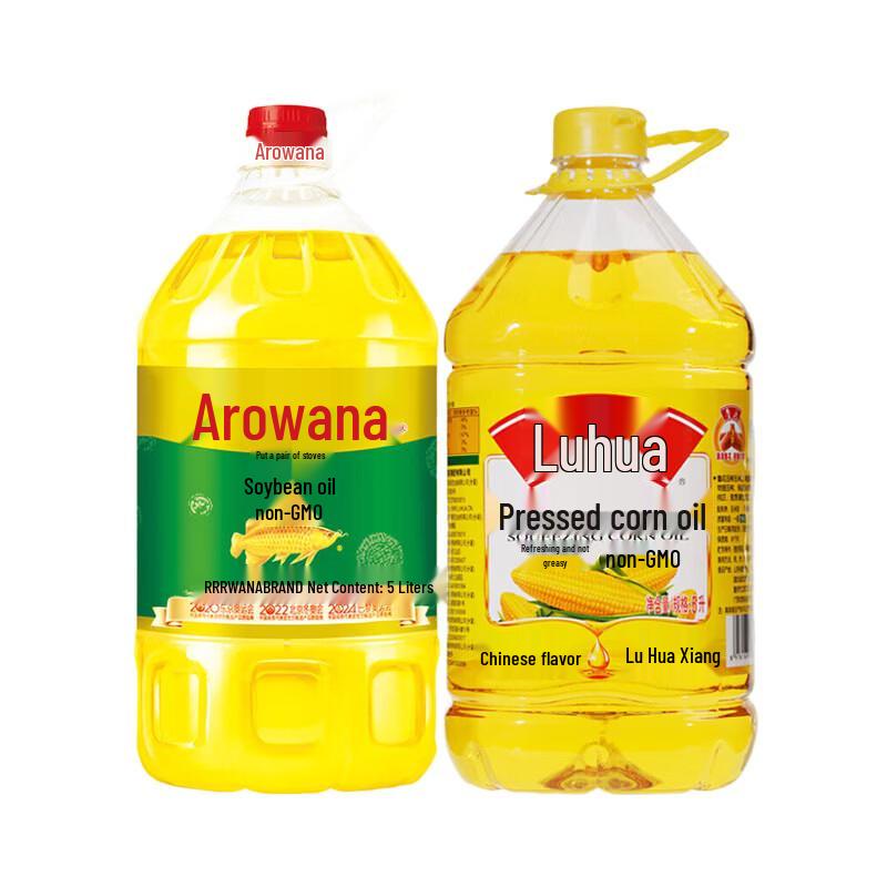 Jinyu Refined Soybean & Corn Oil Twin Pack