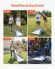 3x2ft Cornhole Set Portable Corn Hole Toss Game Board Aluminum 8 Bean Bags