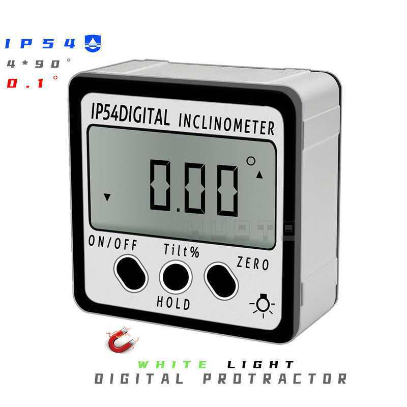 IP54 Precision Digital Inclinometer and Level Angle Meter
