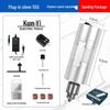 High-Power Variable Speed Knurled Electric Handheld Grinder & Drill