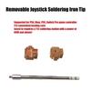 Removable Joystick Soldering Iron Tip 13mm/16mm Universal T12 Heating Core Hallstick Desolder Tool for PS5/PS4/XBOX/Switch Pro