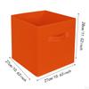 Storage Cube Art Craft Supplies Books Organizer Laundry Hamper Foldable Basket for Study Desk