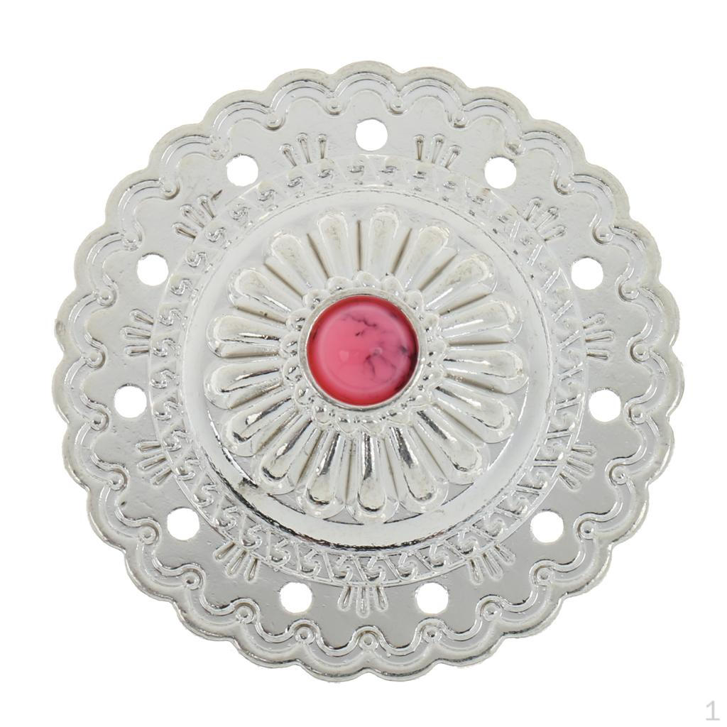 

flower on Snap Studs Buttons Fasteners Leathercraft Jeans But #3