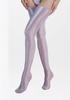Sexy Women Candy Color Stain Smooth High Cut Bodysuit Oil Glossy Shiny Elastic Tights Shapping Leotard Backlesss One Pieces