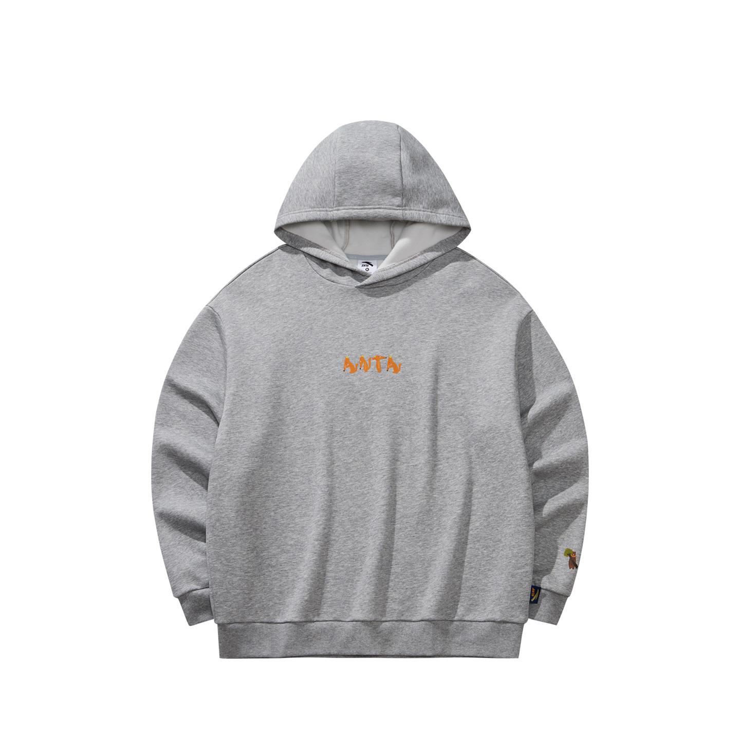 

Anta Осенняя трансграничная коллаборация Модное универсальное худи Унисекс худи 972618701-1 S