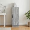 Sideboard Grey Sonoma 33 X 34.5 X 87 Cm Engineered Wood