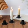 Retro Candle Holders Iron Candle Stand Decorative Candlestick Holder  Tabletop Decor