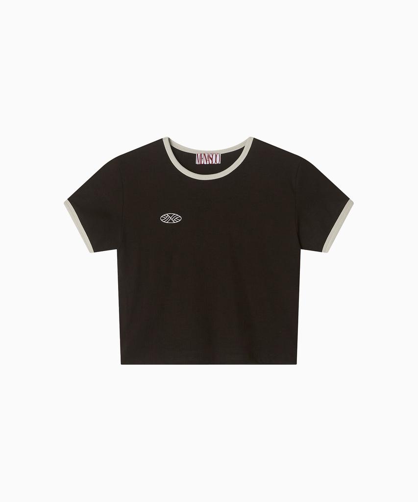 Minasu Mns Span Crop T Shirt_Brown