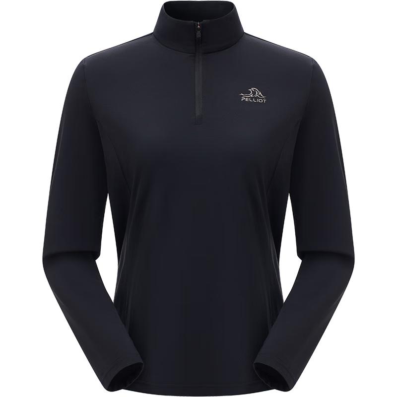 Pelliot Outdoor Quick Dry Long Sleeve Stand Collar T-Shirt