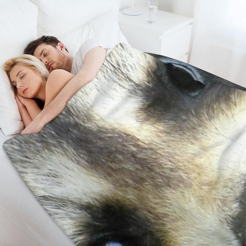 Sweet Face Throw Blanket Sofa Quilt Winter Beds Bed Linens Christmas Gifts Blankets