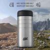 Esbit Outdoor Camping Insulated Mug Majoris Thermo Mug with Flip-Top Lid, Silver, 450ml ESMGF450TLS