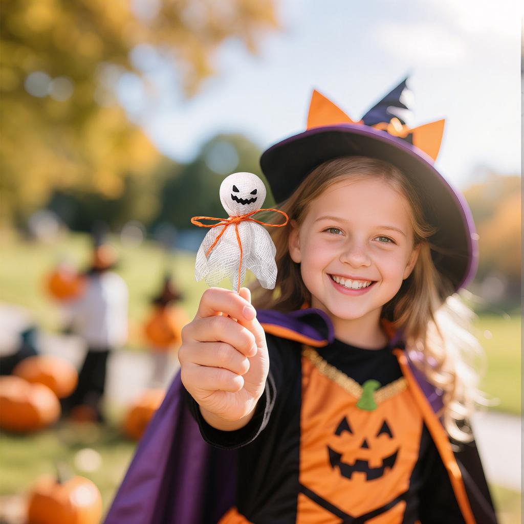 Halloween Ghosts Pumpkin Lollipop Decoration DIY Decoration Candy Student Holiday Small Gifts Birthday Party