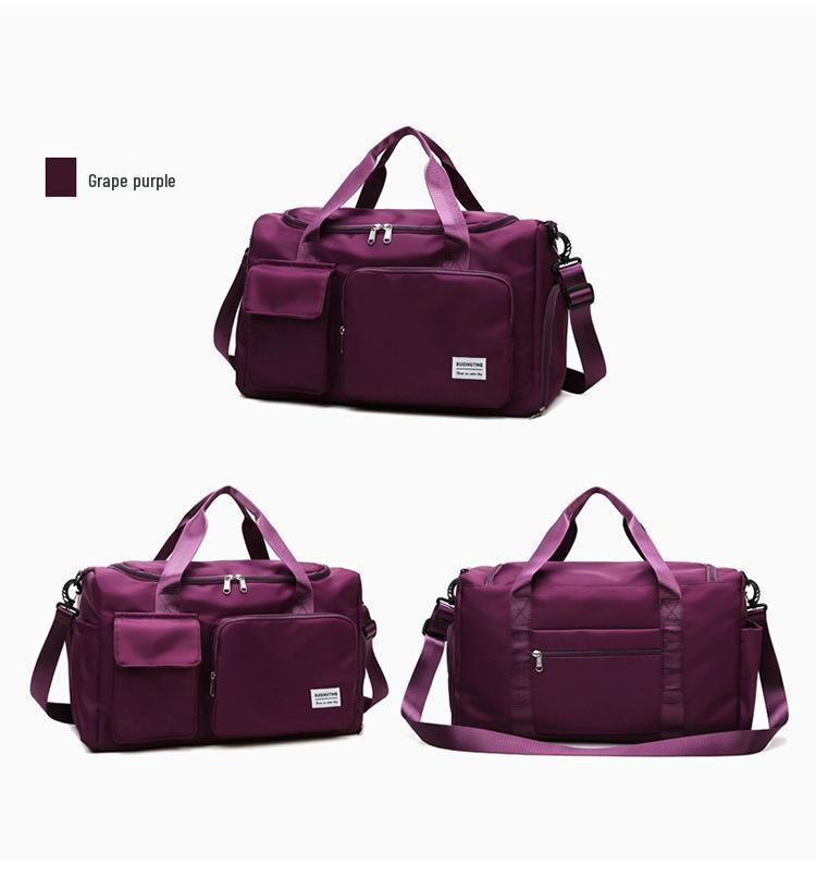 Reise- und Sporttasche mit großem Fassungsvermögen, Nass-/Trockenfach und anpassbarem Logo