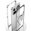 Custodia Per Nothing Phone 4A Pro Phone 4A Telaio Metallico in Lega di Alluminio Paraurti Copertura in Acrilico Opaco Magsafe Ricarica Wireless