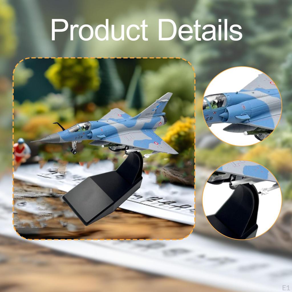1/100 Fighter Alloy Aircraft Model Diecast Education with Display Base Plane