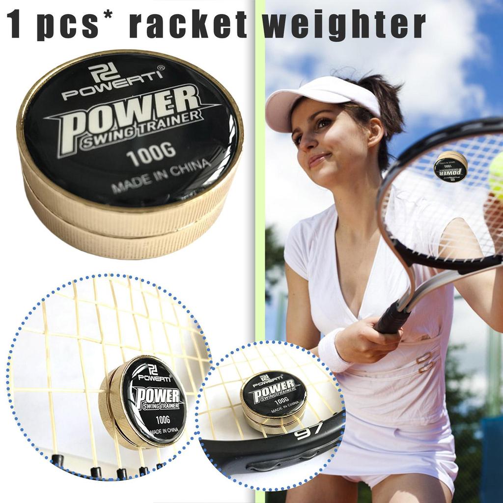 Buy 100g New Tennis Racket Weight Film Black Swing Weight Racket Training Aids Iron Iron For