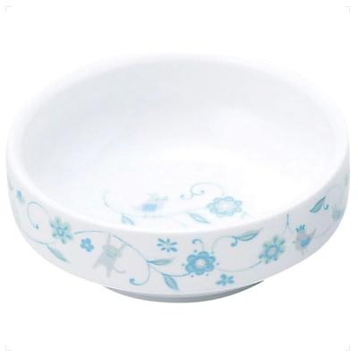 Prato de acompanhamento Marukupage anos de idade Prato de lanche Prato fundo louça Lava-louças Micro-ondas Almoço de escola infantil Cerâmica Porcelana reforçada 115US [11,5cm