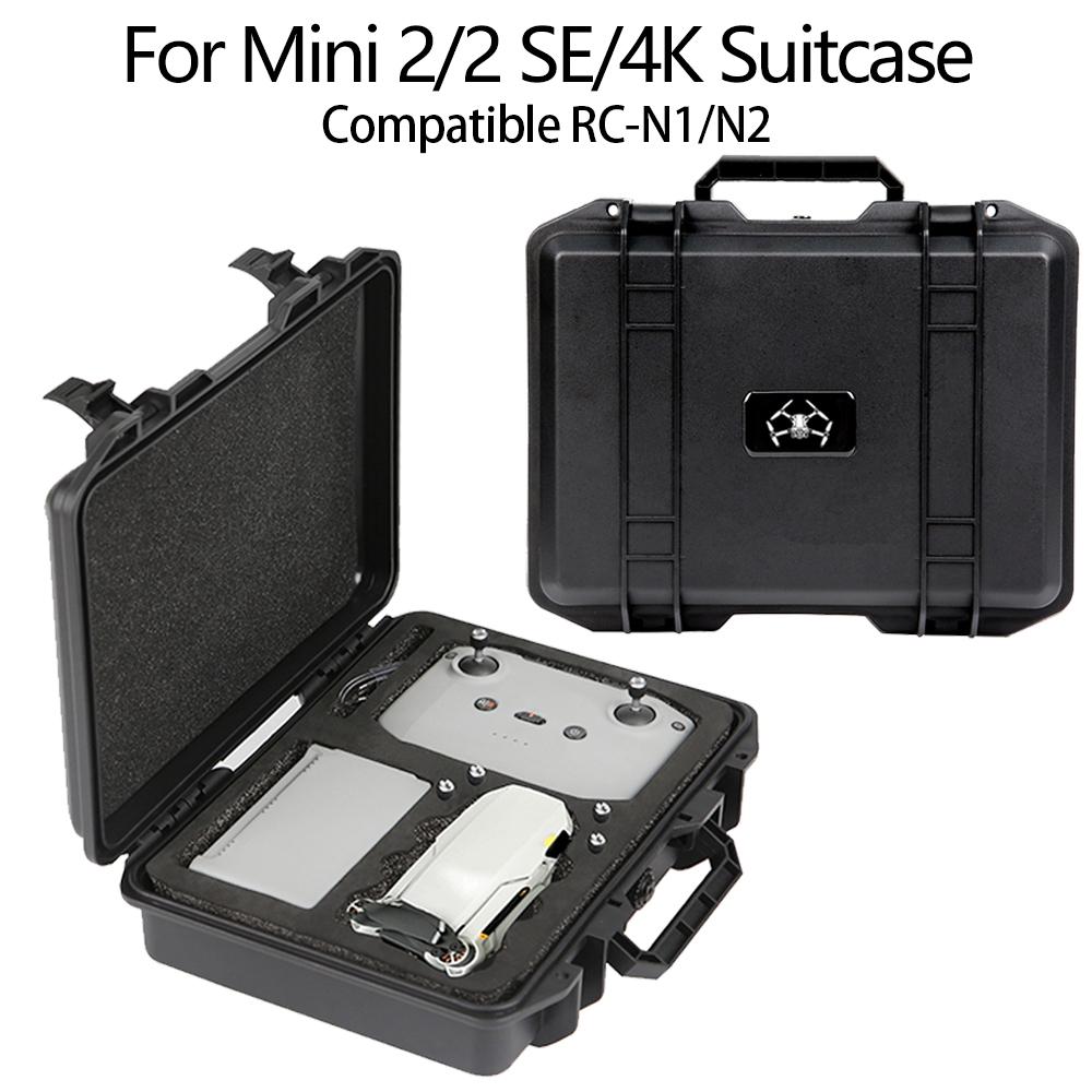 Waterproof Case Storage Box Suitcase Hard Case Explosion-proof Large Capacity Drone Handbag For DJI Mini 4K/Mini 2/Mini 2 SE