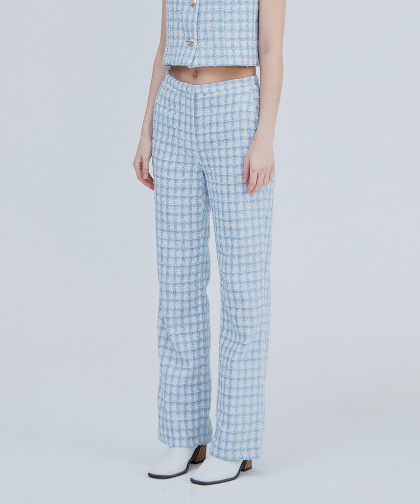 PINBLACK Tweed Bootcut Pants