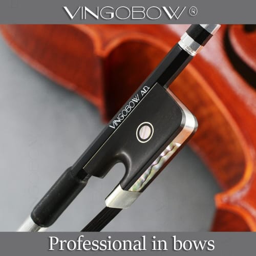 [Popular Model] Pernambuco Cello Bow for Concert, Deep Sound, High-Quality Hair (1/4)