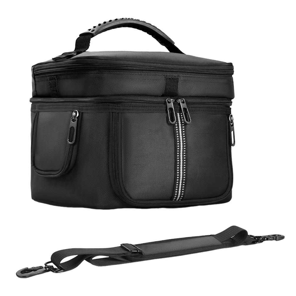 

Portable Power Station Bag Waterproof Storage Bag for Ecoflow Portable Power Station River 3/3 Plus Case with Shoulder Strap чёрный