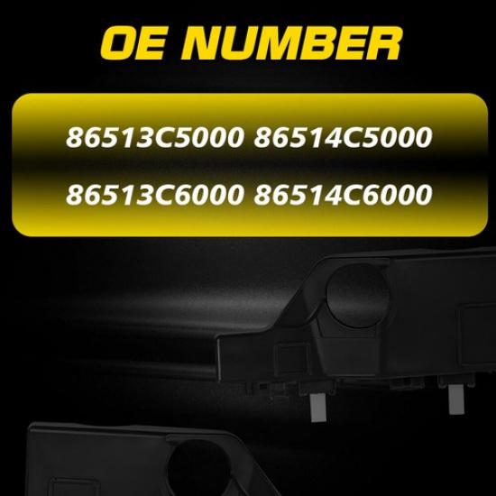 2X Fram vänster+höger Bumper Fästklämma För 2016 2017 2018 20 Kia Sorento EC