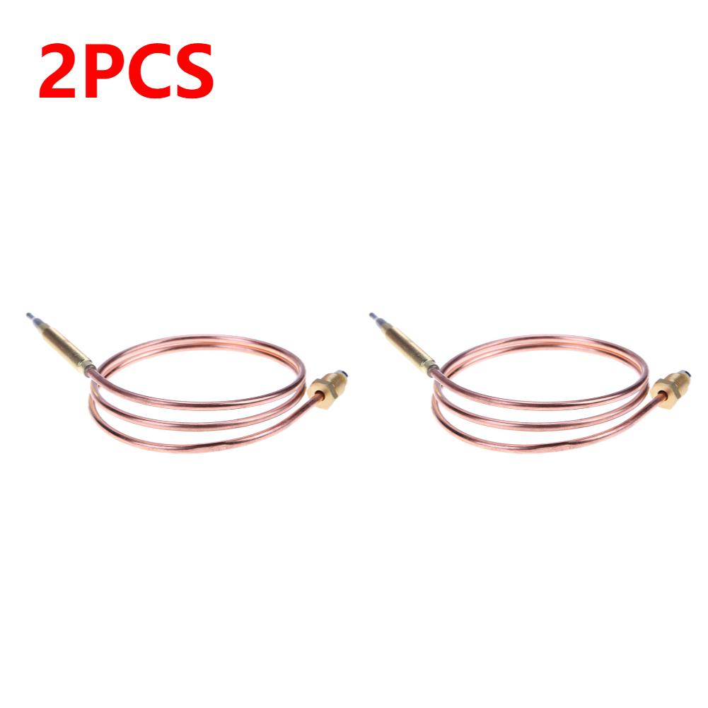 1-5 pz Valvola Termocoppia Universale a Gas 60/120cm Sostituzione Termocoppia per Camino per Scaldabagno, Bollitore da Tè con 5 Parti Fisse