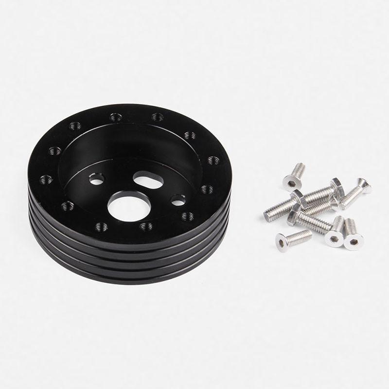 Premium Quality Universal Car Spacer 0.5"/1" Hub For 6 Hole Steering Wheel To 3 Hole Adapter