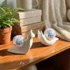 Retro Style Snail Disco Ball Sun Catcher Miniature Snail Desktop Ornaments  Bedroom