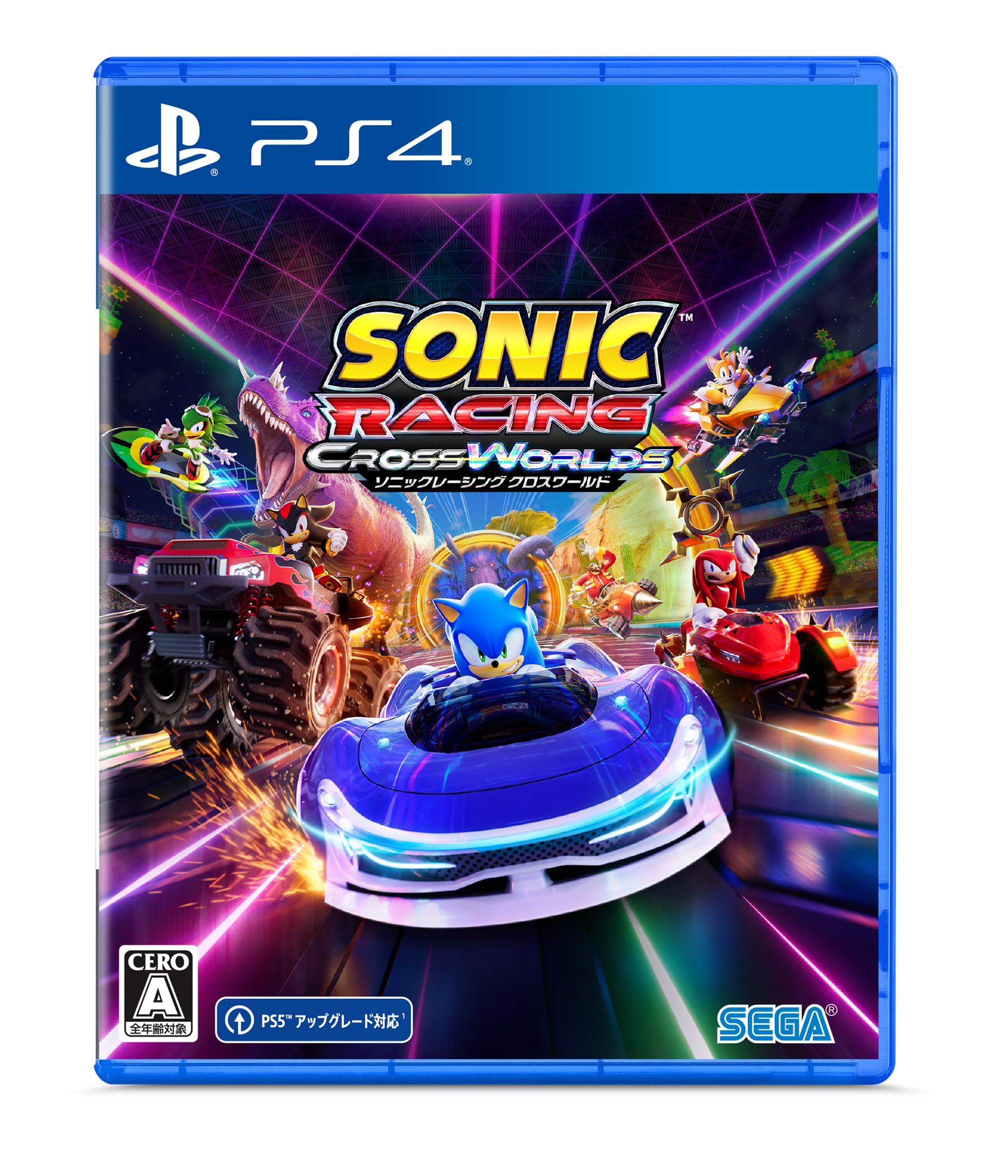 

Sonic Racing Cross Worlds x Sonic Коллекционная наклейка PS4 2BRO. -