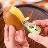 2pcs Mini Fruit Grater Avocado Shape Fruit Peeling Cutter Keychain Practical Fruit Peeler  Outdoor
