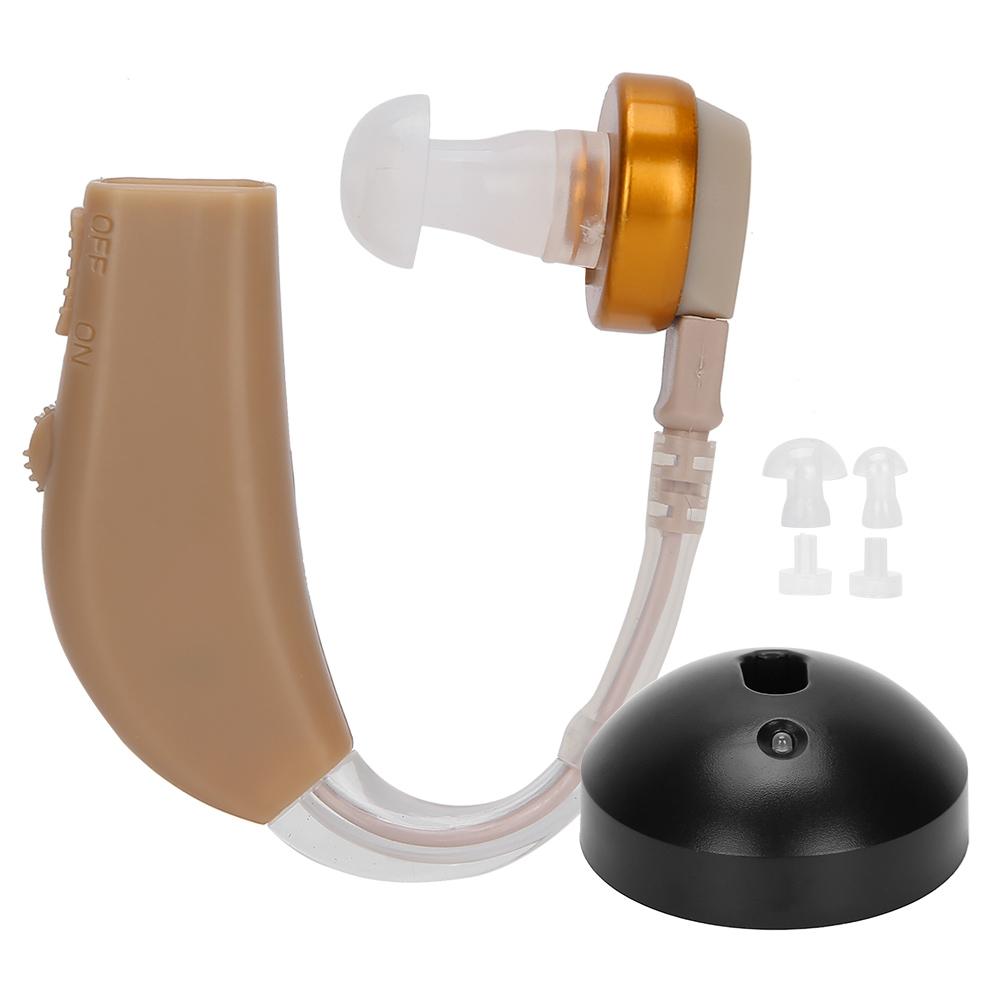 Hearing Amplifier Rechargeable Wireless Volume Control Hearing Aid for Children Adults