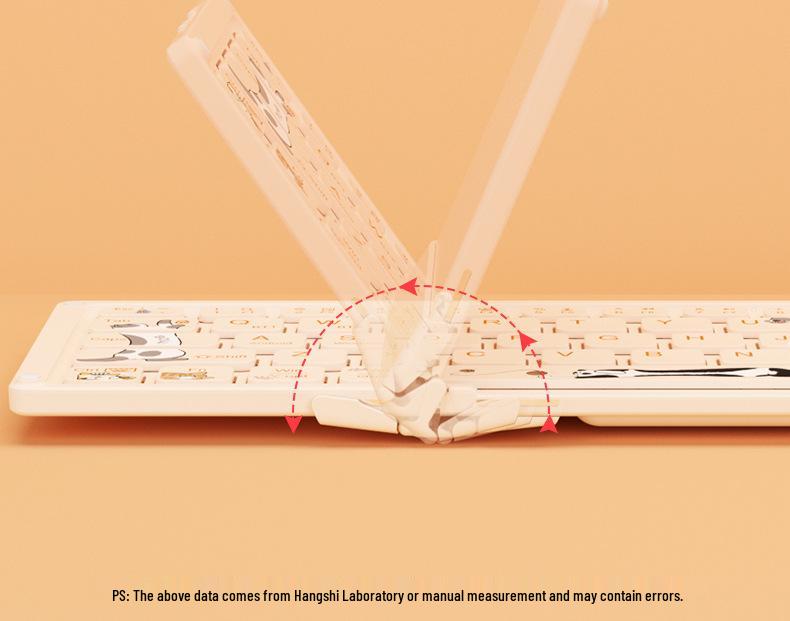 Hagsen HB328 Ultra-Thin Folding Bluetooth Keyboard & Mouse Combo - Cute, Silent Design