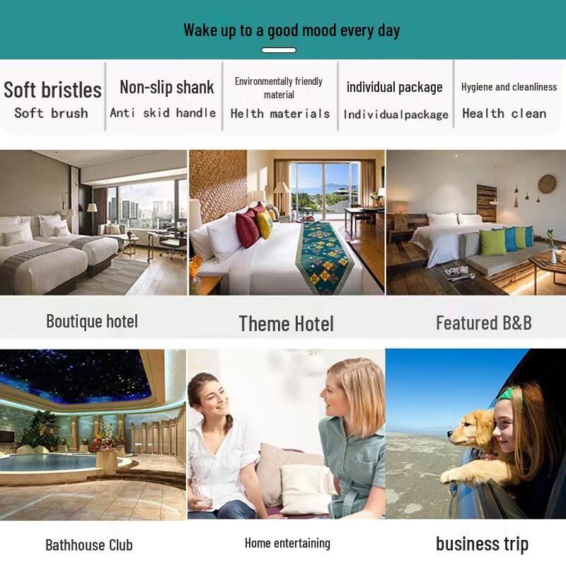 Longrich Disposable Toothbrush & Toothpaste Travel Kit