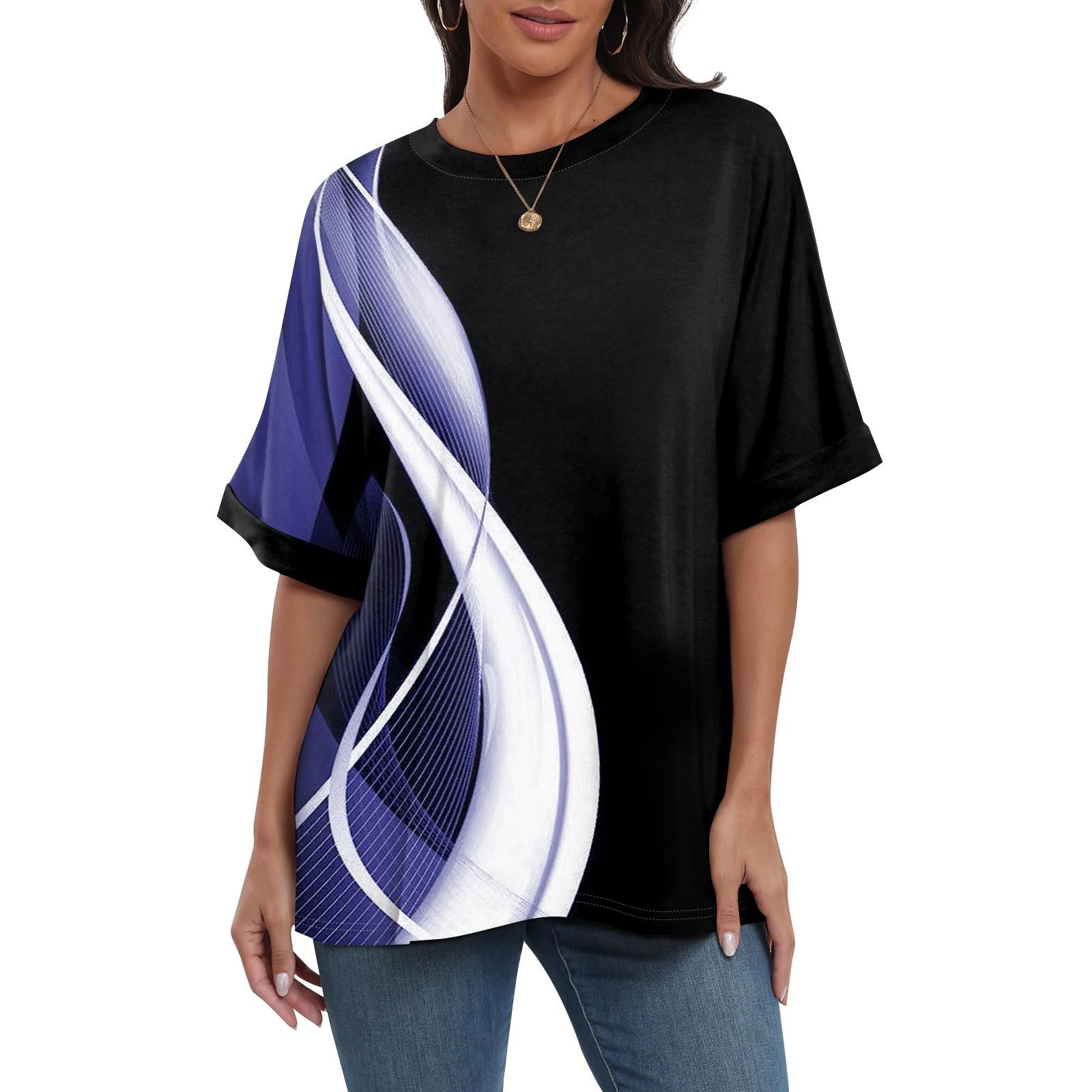 

Летний топ с круглым вырезом и 3D-принтом, модные повседневные женские футболки с короткими рукавами XS