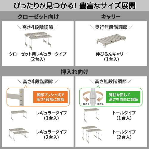 Tenma Stretchable Storage Shelving Units: Effectively utilize dead space in closets and storage areas. Adjustable width and height. Breathable and moi