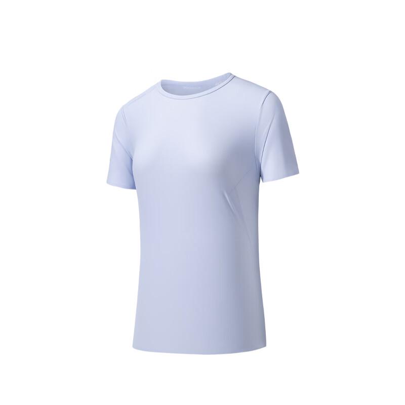 ANTA Women s Champion All-Weather Ice Skin Short Sleeve T-shirt XL дымчато-фиолетовый