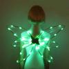 Elf Wings Electric Wings Moving Sparkling Glowing Wings Light Up Butterfly With LED Lights For Halloween Costume Dress Up Kid Women